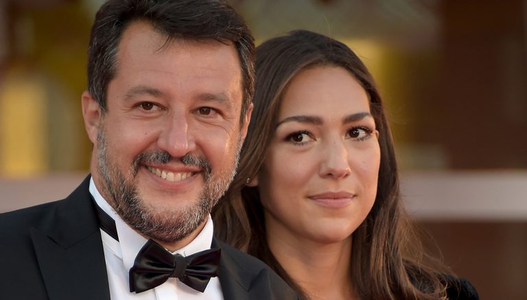 Matteo Salvini e Francesca Verdini, nonostante la differenza di età la storia va a gonfie vele