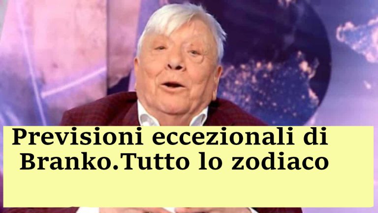 Oroscopo Branko domani 31 maggio 2022: Lo zodiaco leone, vergine, bilancia e scorpione