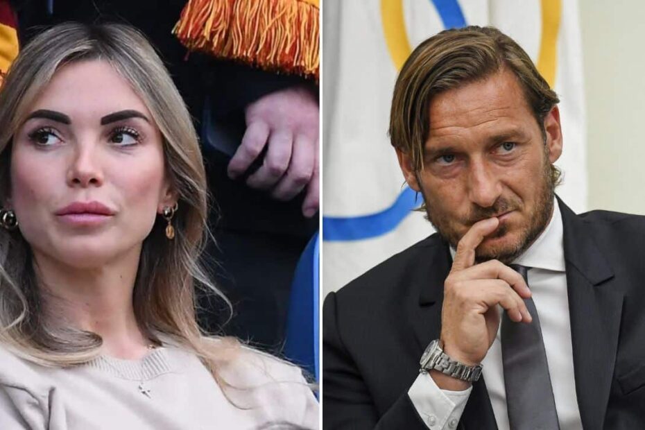 “Questo sì che è amore”. Francesco Totti e Noemi Bocchi, il particolare non sfugge a nessuno