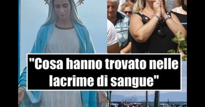 “Scoperta sorprendente nelle lacrime di sangue”: Madonna di Trevignano, i risultati straordinari sull’analisi ematica della statua