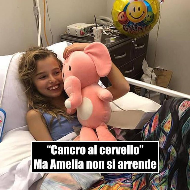 “Cancro al cervello”. Per i medici ha 2 mesi, ma Amelia non si arrende: un miracolo