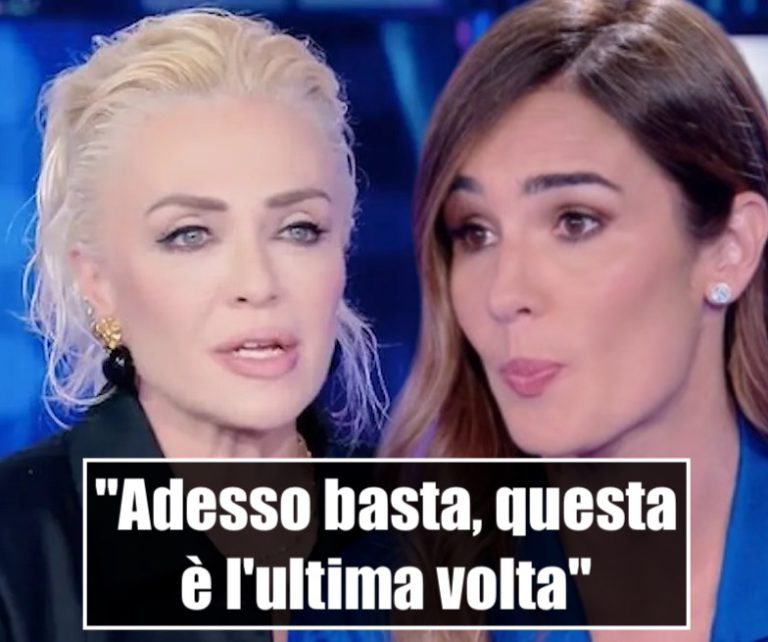 “Adesso basta, questa è l’ultima volta”. Verissimo, Paola Barale è una furia contro Silvia Toffanin