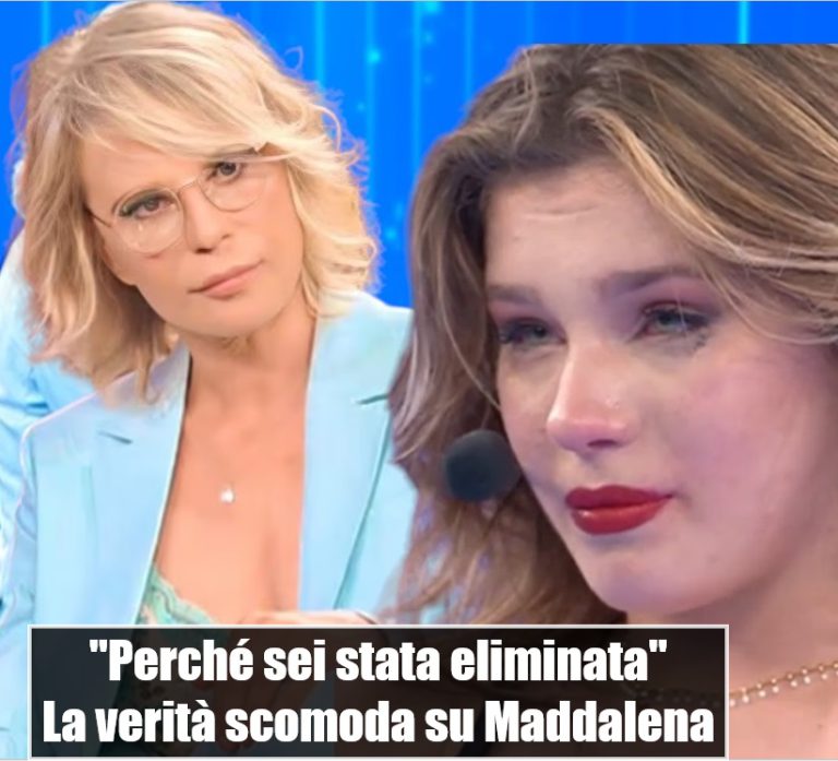 “Perché sei stata eliminata”. Amici, Maria De Filippi: verità scomoda su Maddalena. Cosa è stato scoperto