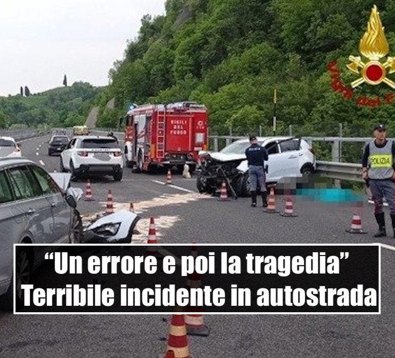 “Un errore e poi la tragedia”. Terribile incidente in autostrada: la manovra e lo schianto con più auto. Un morto e una famiglia sotto choc