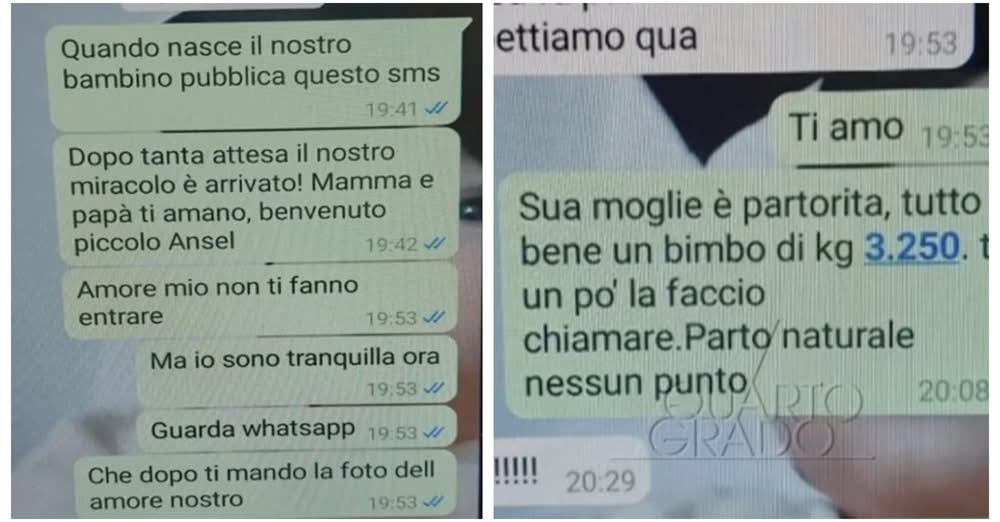 Neonata sottratta a Cosenza, i messaggi di Rosa Vespa al marito: “Amore non ti fanno entrare, ma sono più serena”