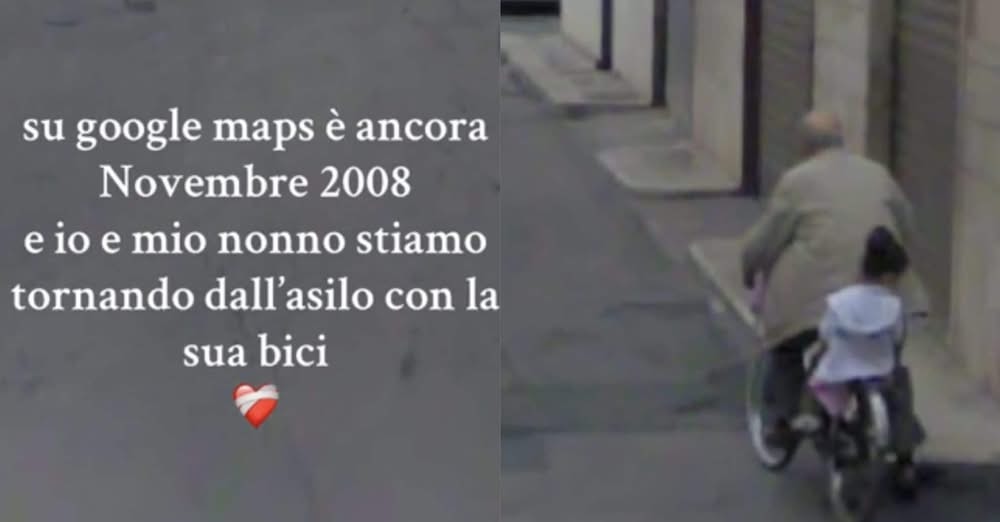 Simona riscopre il nonno su Google Maps: un viaggio nel tempo al 2008