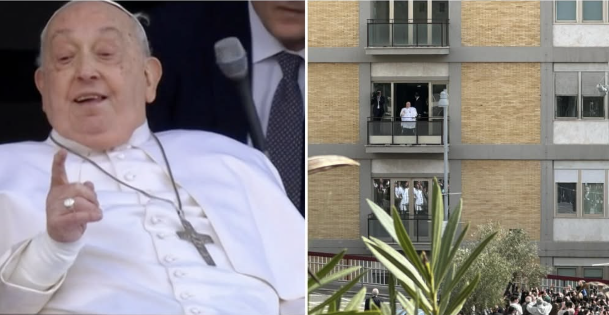 Papa Francesco si affaccia dal Gemelli: il momento che sta conquistando l’attenzione di tutti