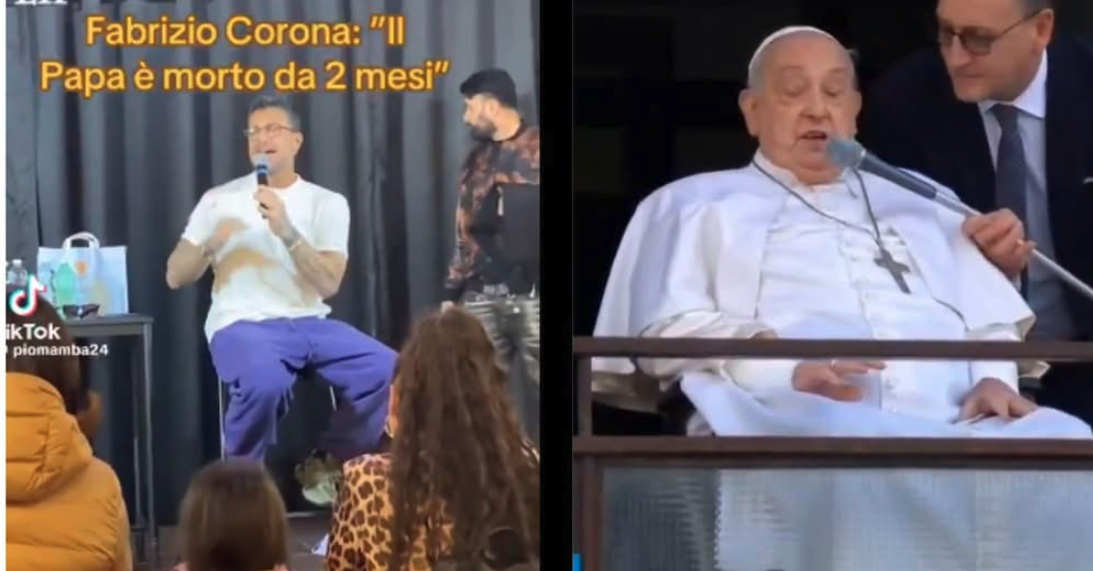 Corona shock: ‘Il Papa è morto, altrimenti mi ritiro!’ Ma dopo Bergoglio dubita: ‘Siete certi che sia lui?’